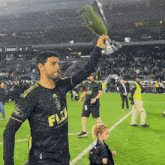 Showing The Trophy Carlos Vela GIF - Showing The Trophy Carlos Vela Los Angeles Football Club GIFs