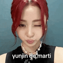 Yunjin Yunjin De Marti GIF - Yunjin Yunjin De Marti Yunjin Marti GIFs