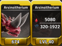 a picture of a rhino and a picture of a lv40 rhino