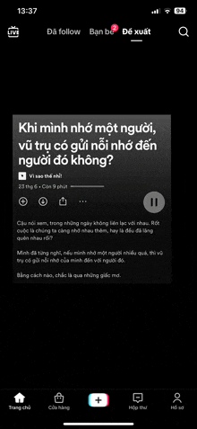 a screenshot of a video on a cell phone .