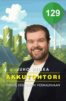 a man with a beard is on the cover of a book