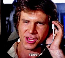 Han Solo Yahoo GIF - Han Solo Yahoo Star Trek GIFs