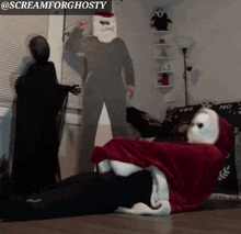 Screamforghosty Christmas GIF - Screamforghosty Christmas Ghosty GIFs
