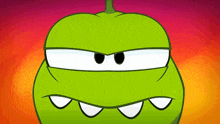 Squinting Om Nom GIF - Squinting Om Nom Cut The Rope GIFs