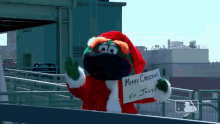 boston red sox wally the green monster merry christmas in july christmas in july santa