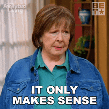 It Only Makes Sense River Smalls GIF - It Only Makes Sense River Smalls Assisted Living GIFs