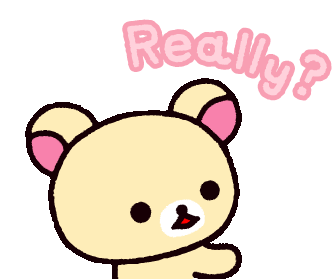 Really Bear Sticker - Really Bear Cute Stickers