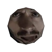 a close up of a man 's face with his mouth open