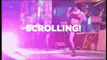 Scrolling Scrolling Tina GIF - Scrolling Scrolling Tina Concert GIFs