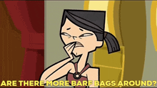 Total Drama World Tour Heather GIF - Total Drama World Tour Heather Are There More Barf Bags Around GIFs