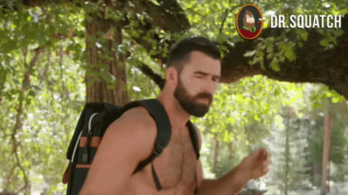 loving his smell pits gif