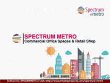 commercial spaces in noida retail shops in noida spectrum metro in noida spectrum metro office spaces office spaces in noida