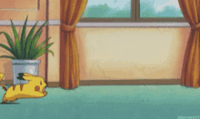Pikachu Skitty GIF - Pikachu Skitty Run GIFs