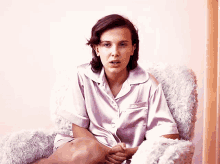 Confused What GIF - Confused What Millie Bobby Brown GIFs