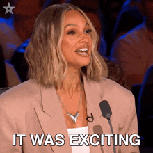 It Was Exciting Alesha Dixon GIF - It Was Exciting Alesha Dixon Britain'S Got Talent GIFs