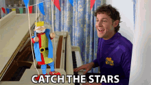 catch the stars singing sing along puppet the wiggles