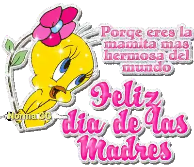 Feliz Dia De Las Madres Happy Mothers Day Sticker - Feliz Dia De Las Madres Happy Mothers Day Tweety Bird Stickers