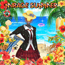 Mirage Ultrakill Summer GIF - Mirage Ultrakill Summer Ultrakill GIFs