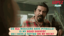 Do All Mexicans Have Pitbulls? Is My Head Shaved? GIF - George Lopez Mexicans Have Pitbulls Head Shaved GIFs