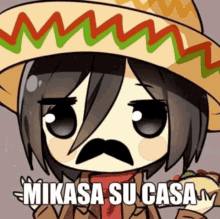 Mikasa Ackerman GIF - Mikasa Ackerman Funny GIFs