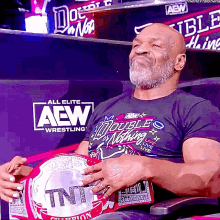 Mike Tyson Tnt Champion GIF - Mike Tyson Tnt Champion Get Out GIFs
