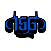a blue and black logo for a company called iggo