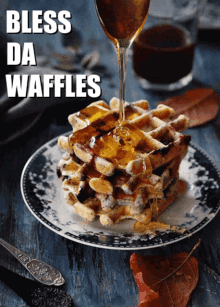 Bless Da Waffles Tykhe GIF - Bless Da Waffles Tykhe Waffles GIFs