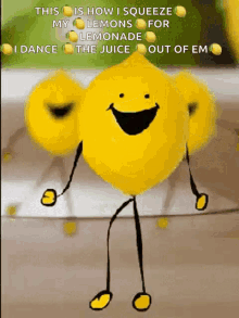 Lemon Dancing GIF - Lemon Dancing Squeeze GIFs