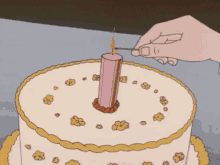 Happy Birthday Candle GIF - Happy Birthday Candle Birthday Cake GIFs