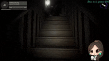 a screenshot of a video game with the name nothing playing at the top