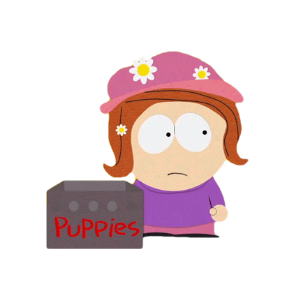 Puppies Puppies For Sale South Park Sticker - Puppies Puppies For Sale South Park Cripple Fight Stickers