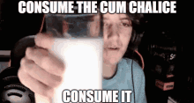 chalice cum drink milk lecreep