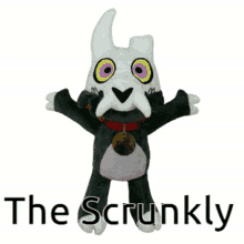 the owl house king spin scrunkly plushie