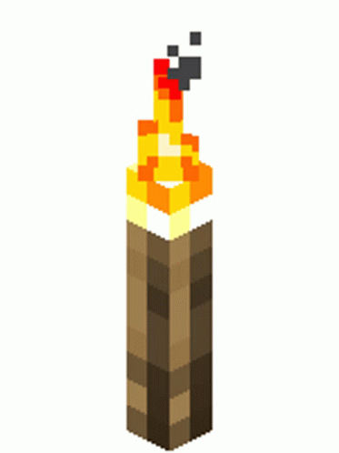 Torch Minecraft Sticker Torch Minecraft Ищите GIF файлы и обменивайтесь ими