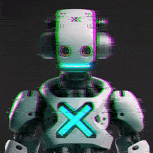 Multiversx Robot GIF - Multiversx Robot X Logo GIFs