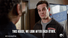 This House We Look After Each Other Blake Gallo GIF - This House We Look After Each Other Blake Gallo Chicago Fire GIFs