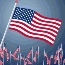 Memorial Day Flag GIF - Memorial Day Flag Usa GIFs