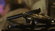 a close up of a piece of metal that says ' i 'm sorry ' on it