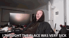 I Thought The Place Was Very Sick Thought GIF - I Thought The Place Was Very Sick Thought Satisfied GIFs