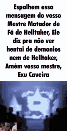 Exu Caveira Mestre GIF - Exu Caveira Mestre Matador De Fãde Helltaker GIFs