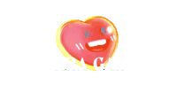 a red heart with a smiling face is surrounded by the words " gracias "