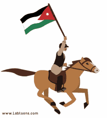jordan independence day flag jordanian horse
