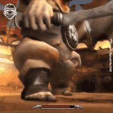 Fight The Giant Prince Of Persia Two Thrones GIF