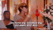 Go Home Wig GIF - Nene Realhousewives Goodbye GIFs
