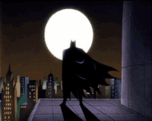 Batman Moon GIF - Batman Moon Tas GIFs