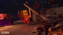 Attacking Clash Of Clans GIF - Attacking Clash Of Clans Raid GIFs