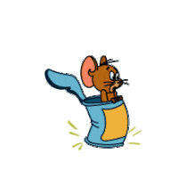 Tom And Jerry Jar Sticker - Tom And Jerry Jar Jump Stickers