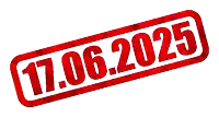 a red stamp with the date 17.06.2025 inside