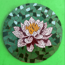 flor mosaico