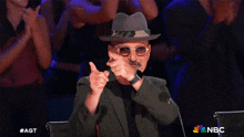 Pointing At You Howie Mandel GIF - Pointing At You Howie Mandel America'S Got Talent GIFs